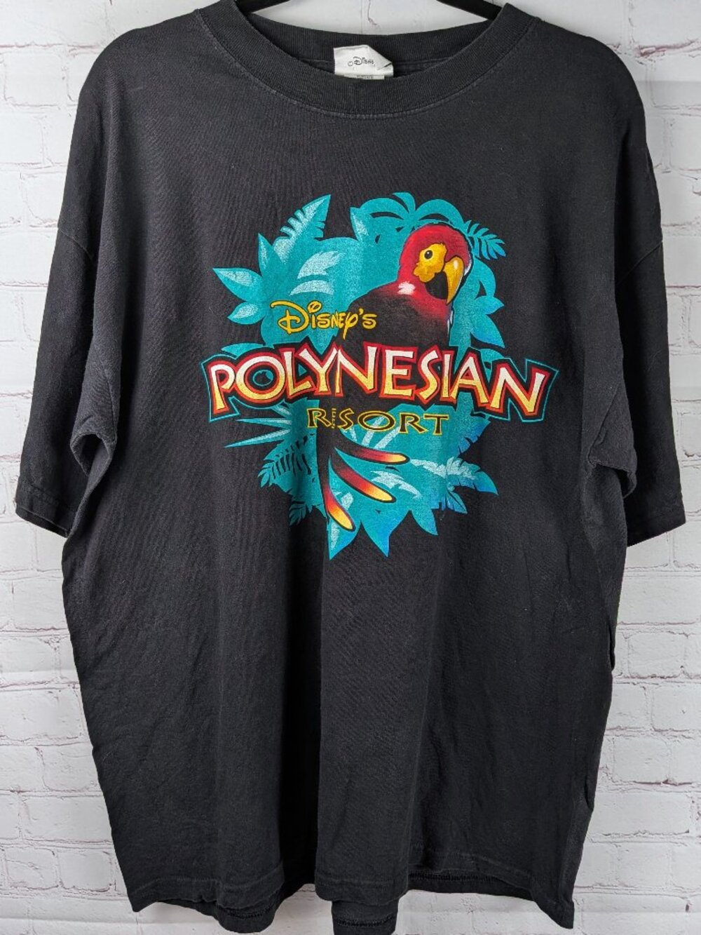 Vintage 90s Disney Polynesian Resort Graphic Tee L